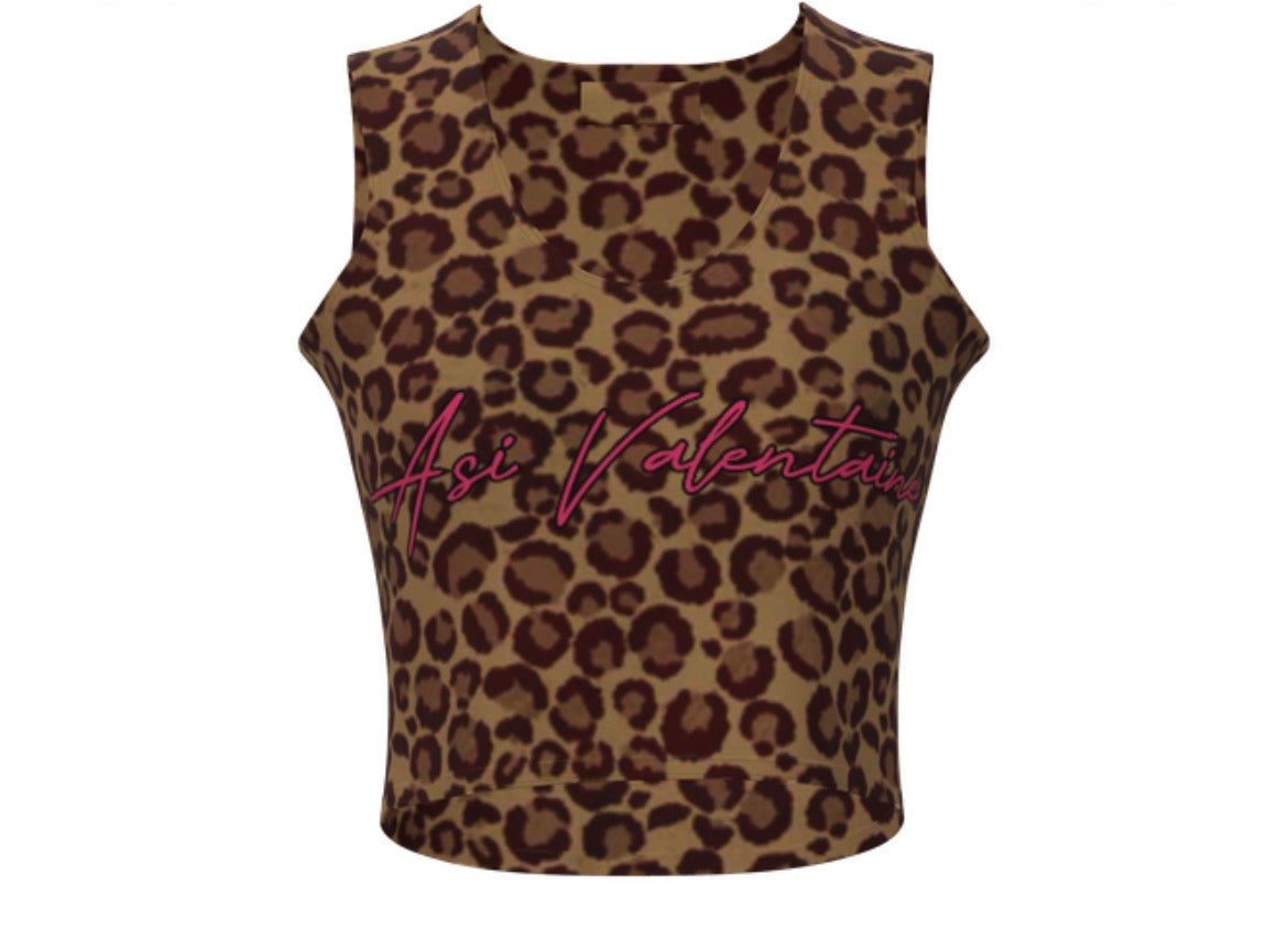 Cheetah Print Top